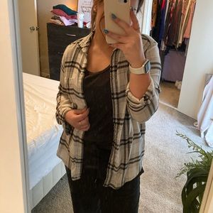 American Eagle plaid flannel
